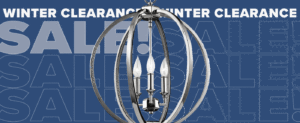 Winter Clearance Lighting Sale